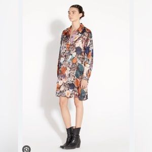 Raquel Allegra silk floral dress